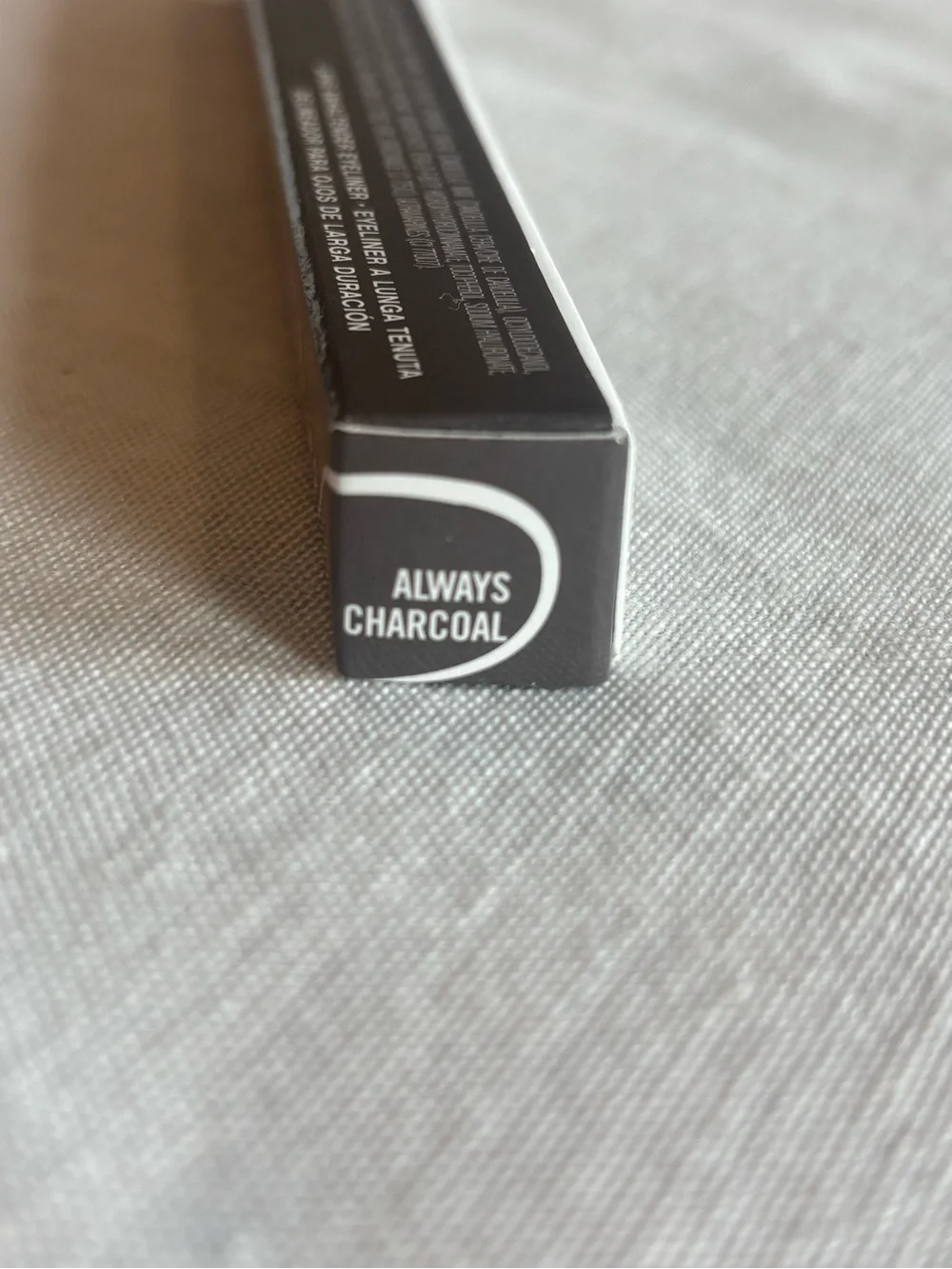 bareMinerals Lasting Line Eyeliner Always Charcoal Long-Wearing New